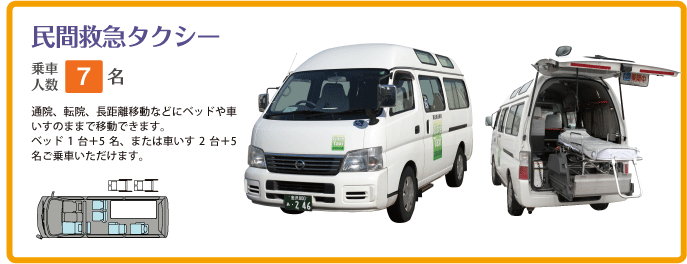 民間救急タクシー